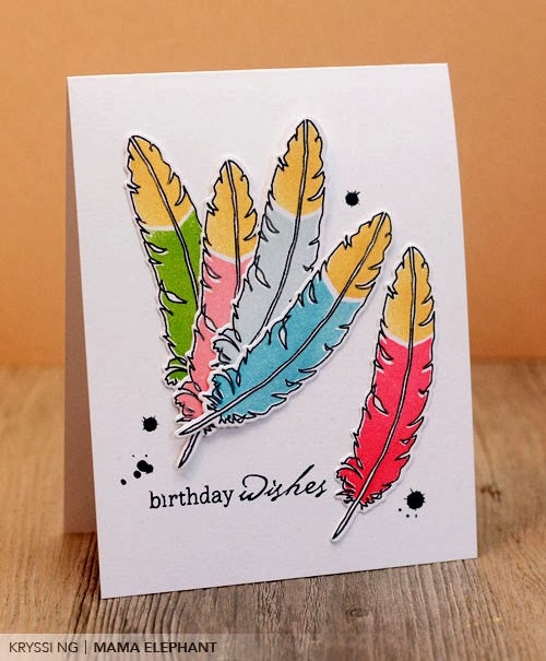 Mama Elephant - Creative Cuts - Fair Feathers