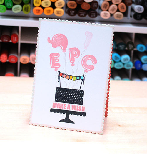 Mama Elephant - Stempelset 4x6" - Balloon Et Cetera