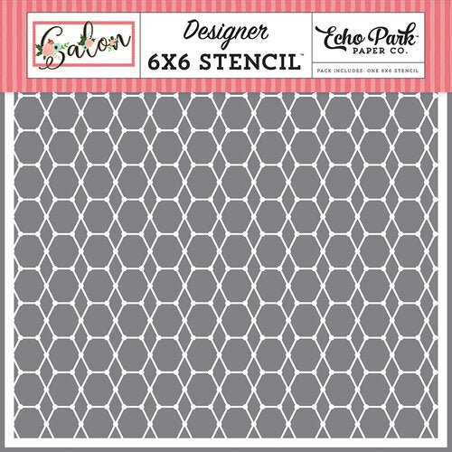 Echo Park Paper Co. - Schablone - Salon Day