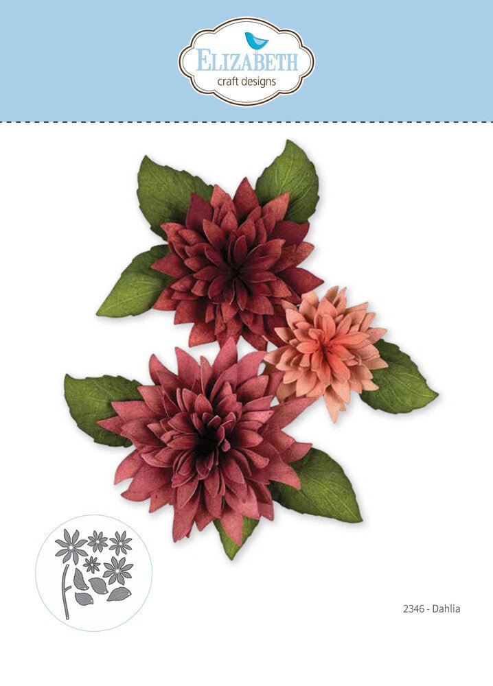 Paper Flowers Beautiful Blooms Die Dahlia mit mehrlagiger Dahlienblüte