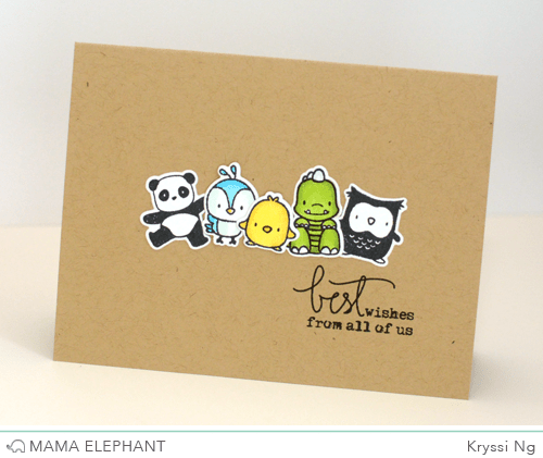 Mama Elephant - Stempelset 4x6" - Just Hatched