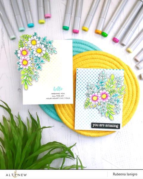 Altenew - Schablone - Feeling Dotty