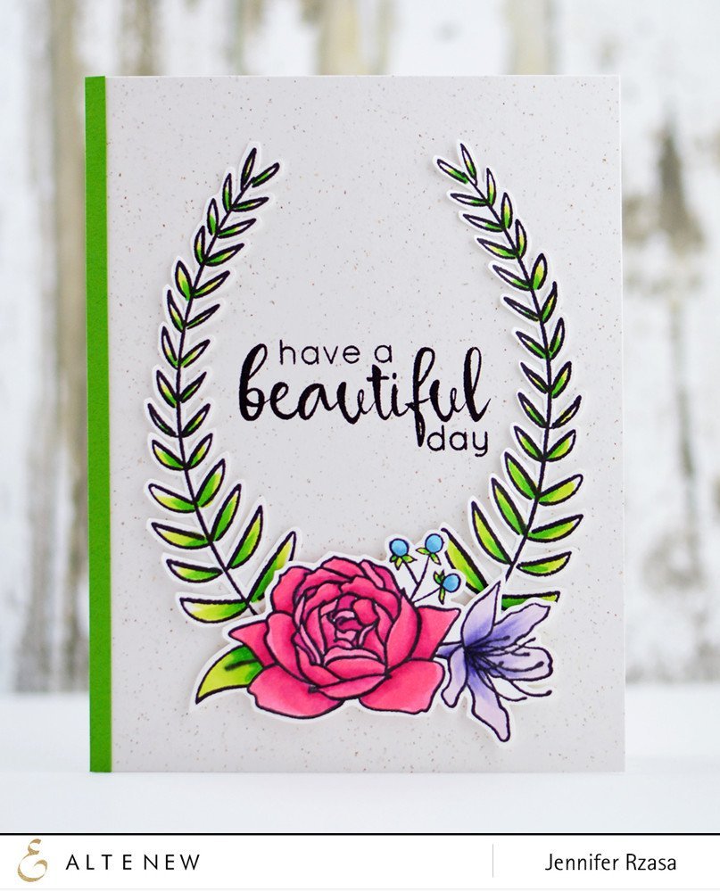 Altenew - Floral Frame - Clear Stamps 4x6