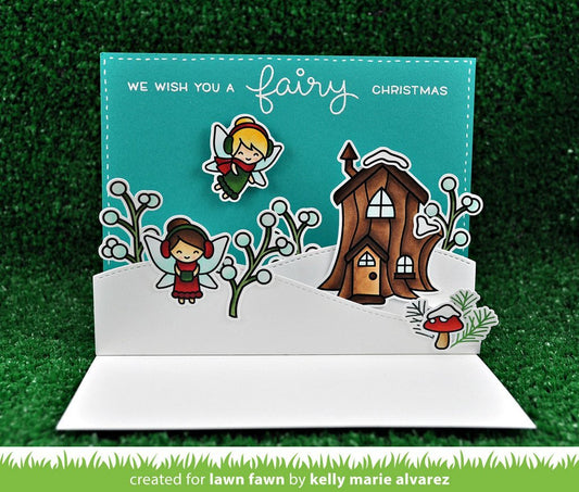 Lawn Fawn - frosty fairy friends - Clear Stamp 4x6