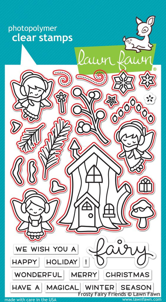 Lawn Fawn - Frosty Fairy Friends - Cuts