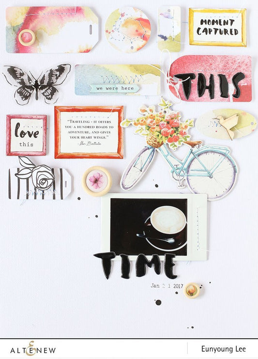 Altenew - Handmade Tags - Clear Stamps 6x8