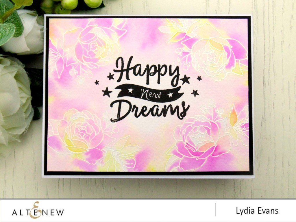 Altenew - Happy Dreams - Clear Stamps 6x8