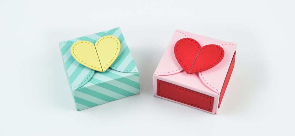 Lawn Fawn - Heart Treatbox - Stanze