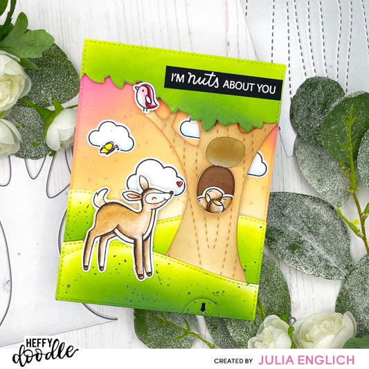 Heffy Doodle - Mini Double Slider - Stand Alone Stanzen