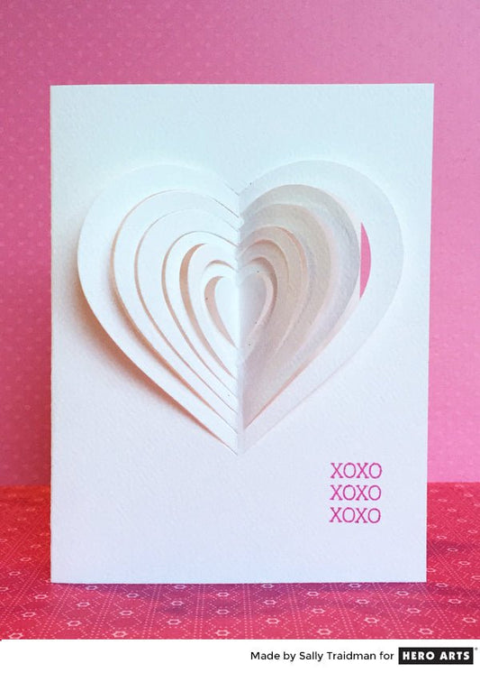 Hero Arts - Paper Layering Heart