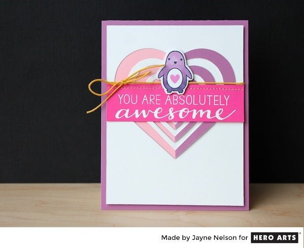 Hero Arts - Paper Layering Heart