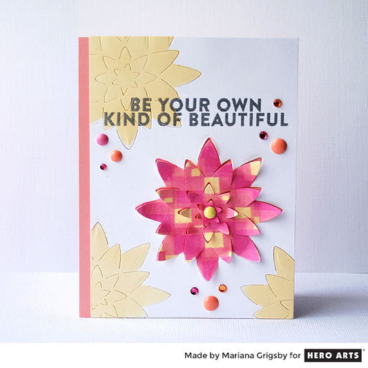 Hero Arts - Paper Layering Large Lotus