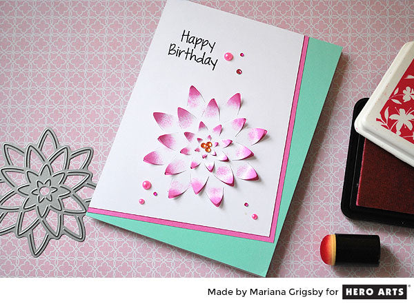 Hero Arts - Paper Layering Large Lotus