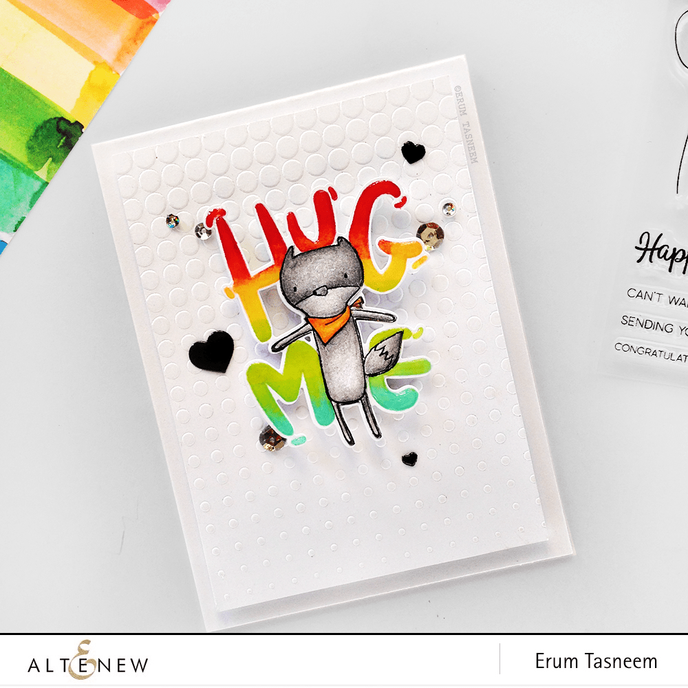 Altenew - Hug Me - Clear Stamps 6x8