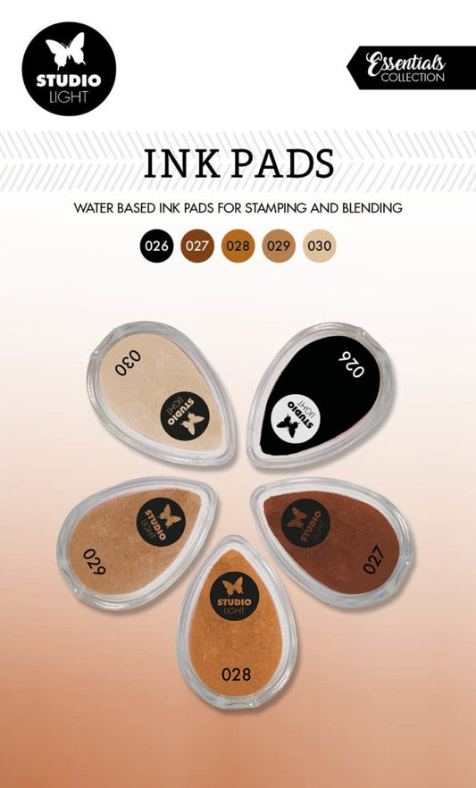 Ink Pads Shades Of Brown Essential Tools