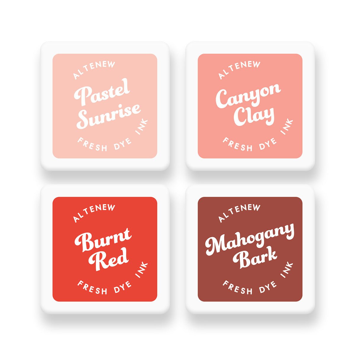 Altenew Fresh Dye Ink Mini Cube Set Martian Terrain