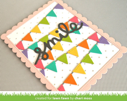 Lawn Fawn - Itsy Bitsy Polka Dot Backdrop - Stanzen
