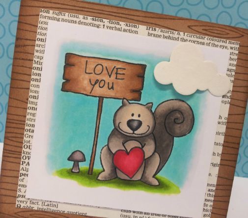 Jane`s Doodles - Stempelset 4x6" - Nuts About You