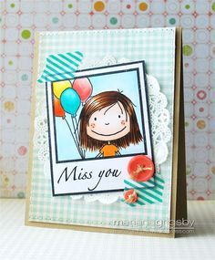 Jane`s Doodles - Stempelset 4x6" - Suzi