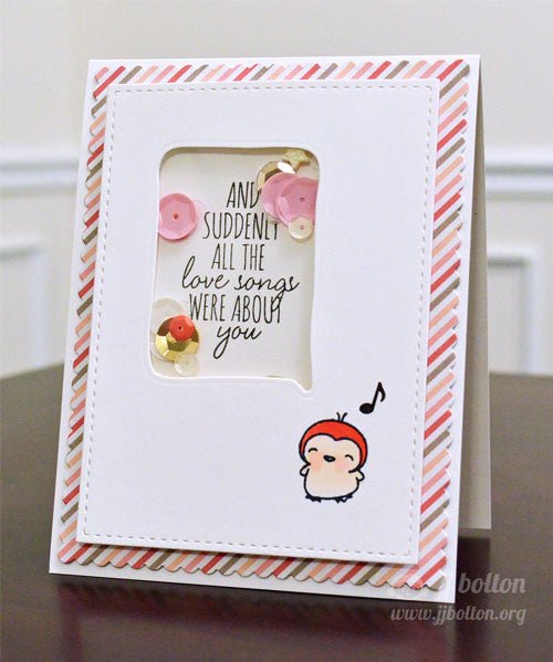 Mama Elephant - Stempelset 4x6" - Love Quotes