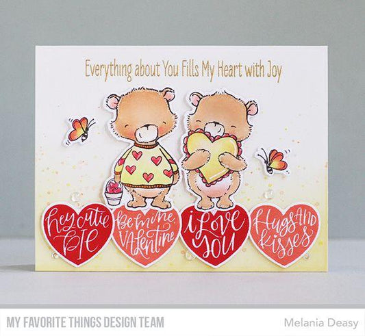 My Favorite Things Joyful Heart Bears Stanzen