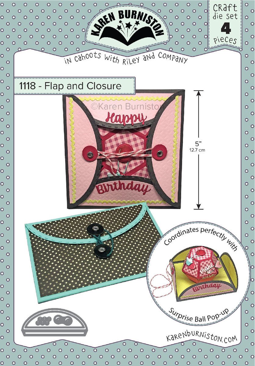 Karen Burniston - Flap and Closure Stanzen