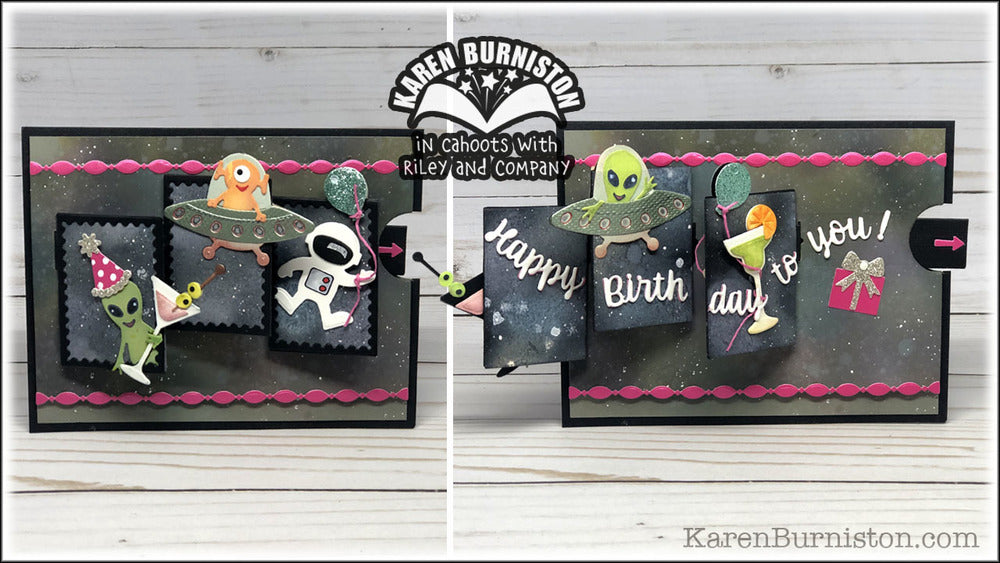 Karen Burniston - Happy Hour Charms Stanzen