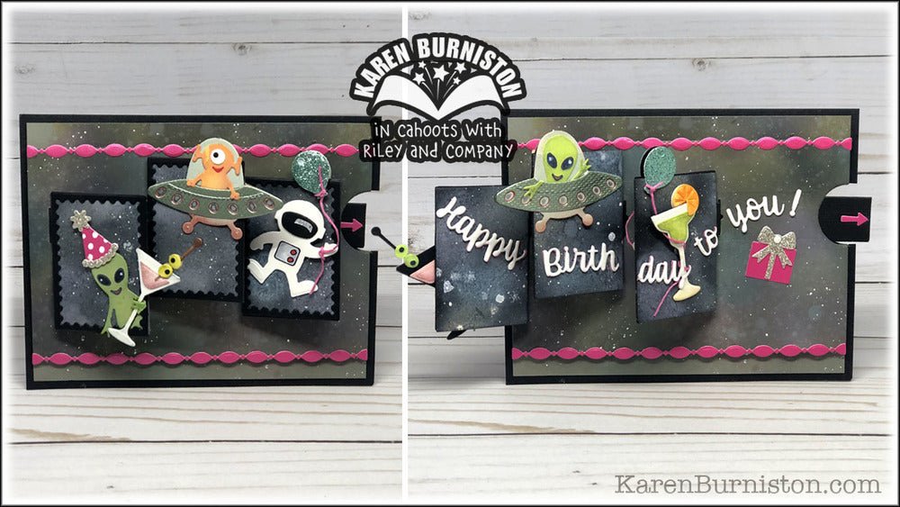 Karen Burniston - Happy Hour Charms Stanzen