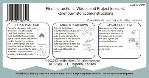 Karen Burniston - Mini Pops Pop-Up - Stand Alone Stanzen