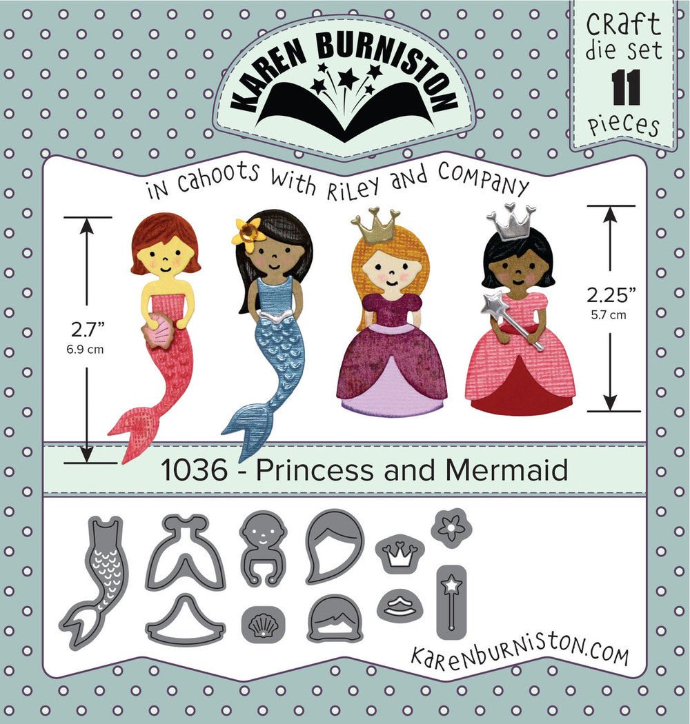 Karen Burniston - Princess and Mermaid Stanzen