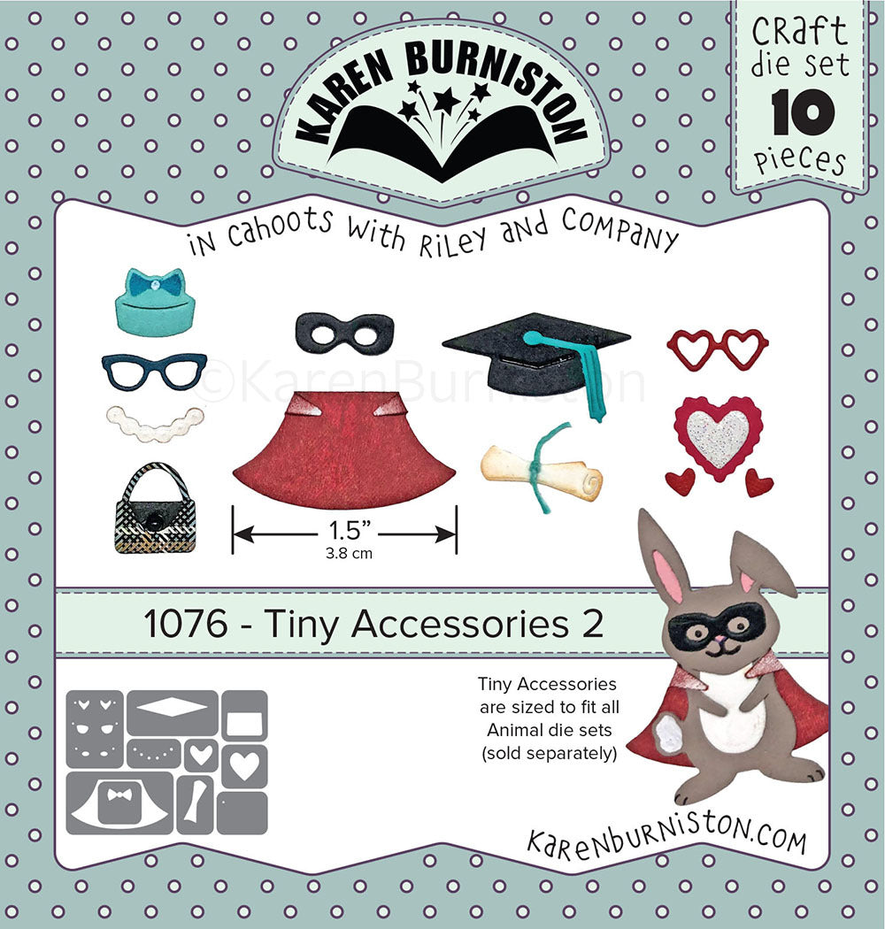 Karen Burniston - Tiny Accessories 2 Stanzen