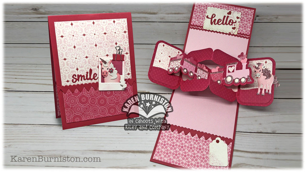 Karen Burniston - Train Pivot Panels