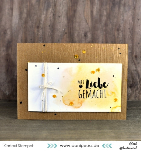 Klartext-Stempelset A6 "einfach atmen"