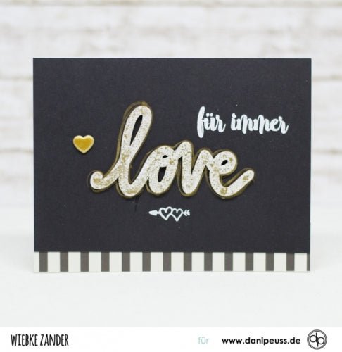 Klartext-Stempelset A6 "Hochzeit Einladung"