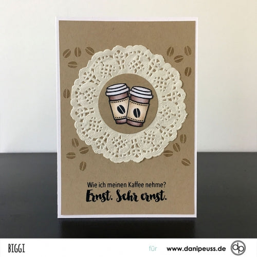 Klartext-Stempelset A6 "Sonst noch Fragen"