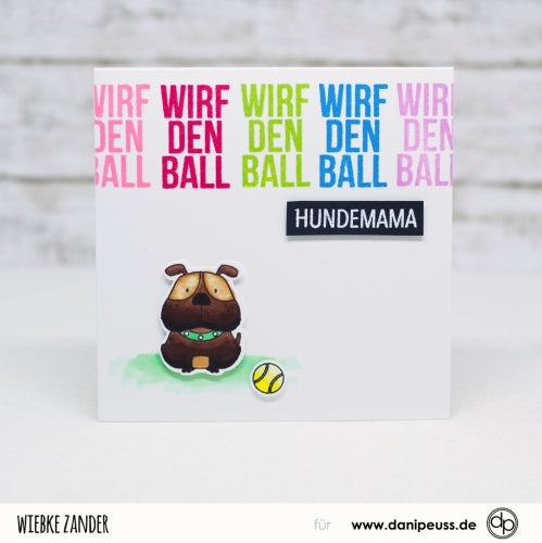 Klartext-Stempelset A6 "Wuff"