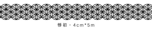 Lace & Masking Tape - Schwarz - Rad