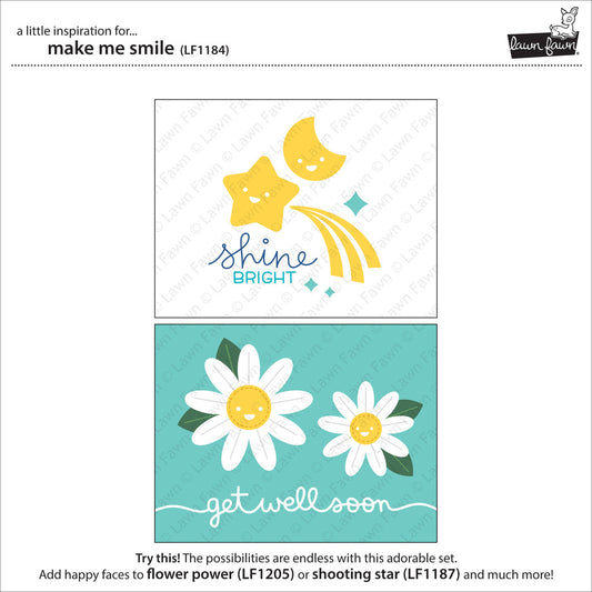 Lawn Fawn - Make Me Smile Die
