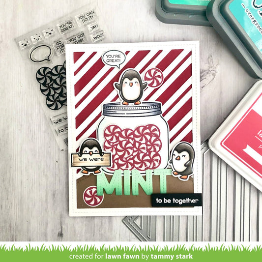 Lawn Fawn - Penguin Party - Stempel Set 4x6