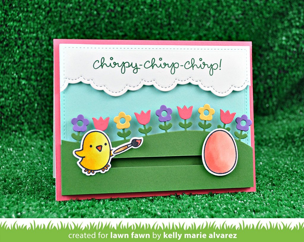 Lawn Fawn - Stand Alone Slide On Over - Cuts