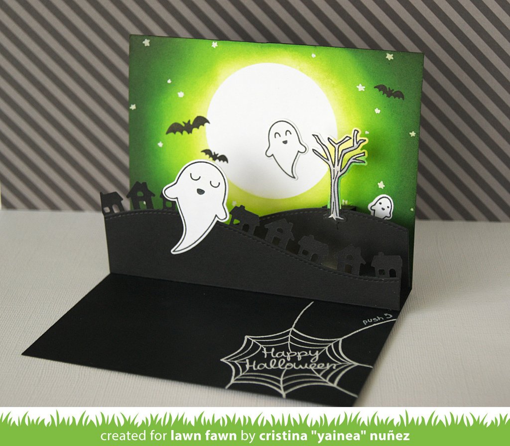 Lawn Fawn - Stand Alone Stitched Hillside Pop-Ups - Cuts