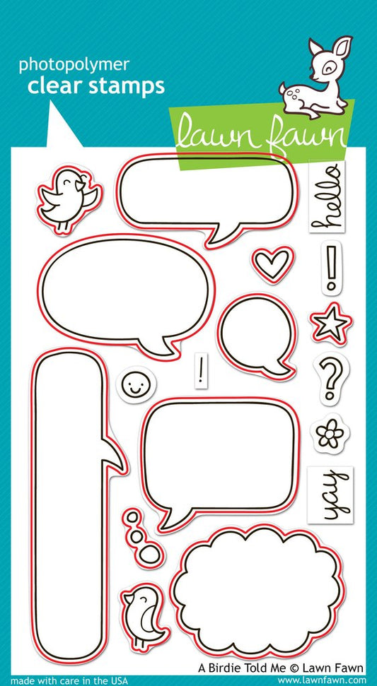 Lawn Fawn - A Birdie Told Me Stanzen