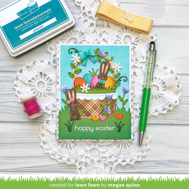 Lawn Fawn - Build-a-Basket: Easter - Stand Alone Stanze