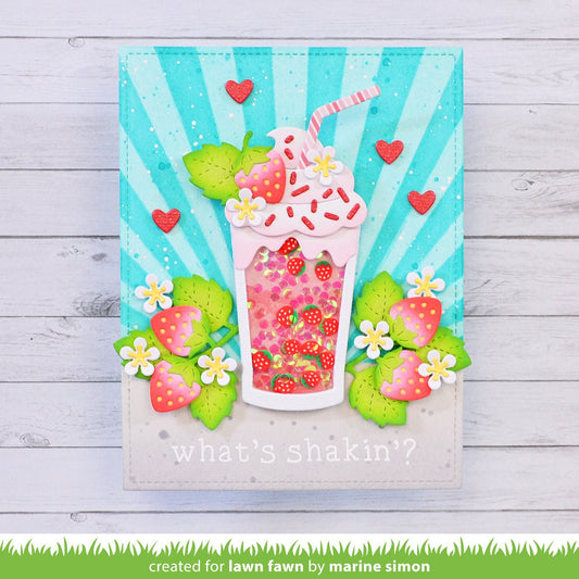 Lawn Fawn - Build-a-drink - Stand alone Stanzschablone