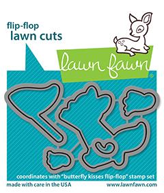 Lawn Fawn - Butterfly Kisses Flip-Flop - Stanze