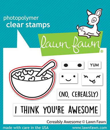Lawn Fawn - Cerealsly Awesome - Stanzen
