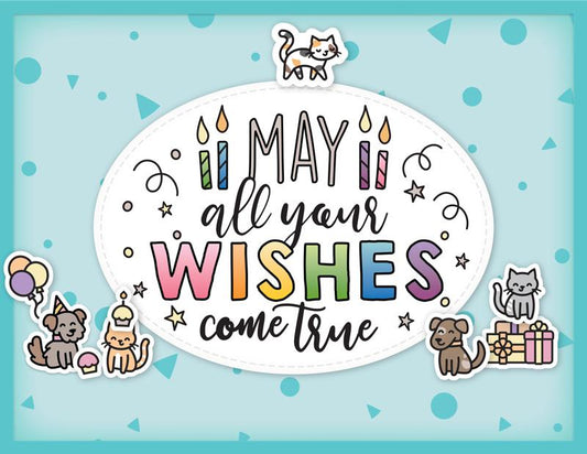 Lawn Fawn - Confetti - Schablonen