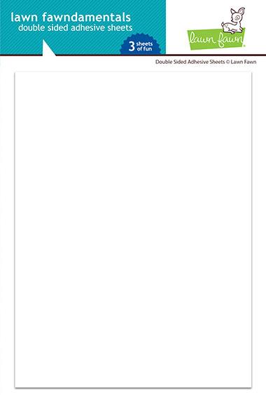 Lawn Fawn - Double Sided Adhesive Sheets 6x8 Inch
