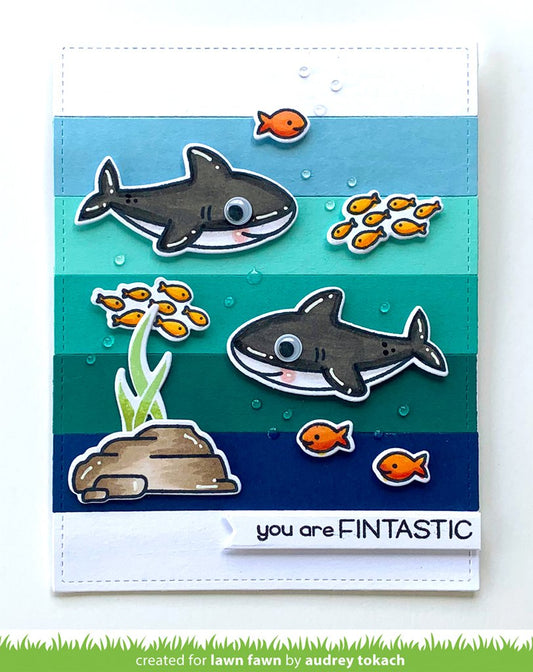 Lawn Fawn - Duh-Nuh Flip-Flop - Clear Stamps 2x3