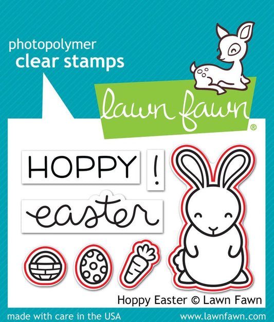 Lawn Fawn - Hoppy Easter - Stanze